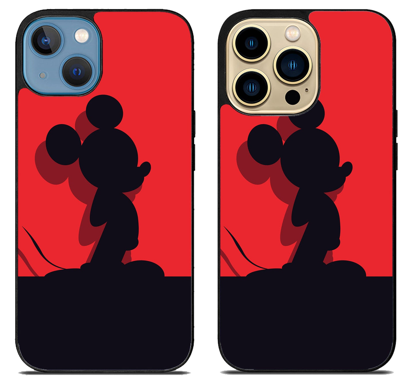 Mickey Mouse Shadow iPhone 14 | 14 Plus | 14 Pro | 14 Pro Max Case