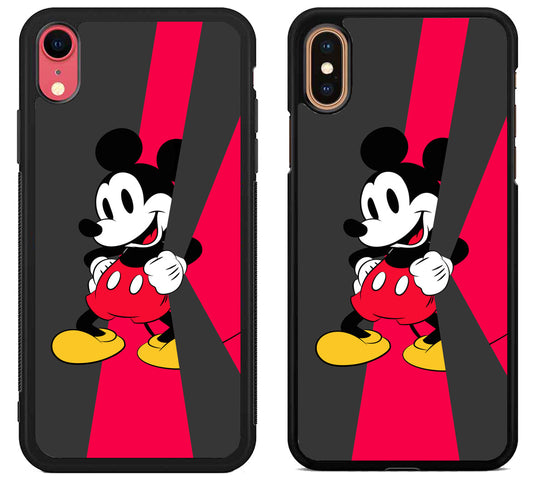 Mickey mouse Red And Black iPhone X | Xs | Xr | Xs Max Case