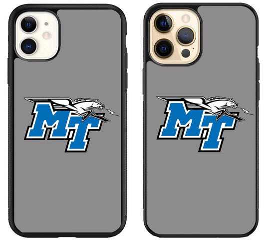 Middle Tennessee Blue Raiders Cover iPhone 12 | 12 Mini | 12 Pro | 12 Pro Max Case