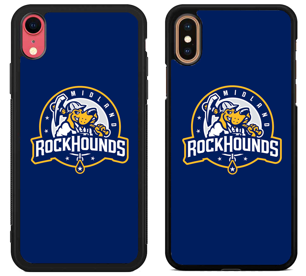 Midland RockHounds Blue iPhone X | Xs | Xr | Xs Max Case