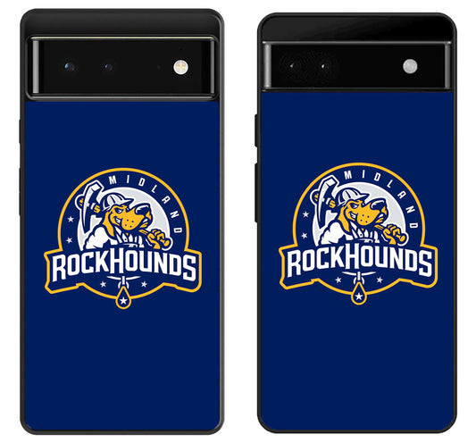 Midland RockHounds Blue Google Pixel 6 | 6A | 6 Pro Case