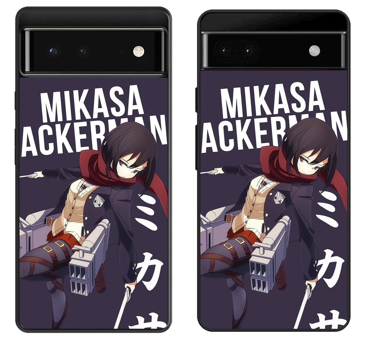 Mikasa Ackerman Attack on Titan Anime Google Pixel 6 | 6A | 6 Pro Case