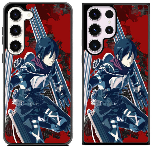 Mikasa Ackerman Attack on Titan Cool Samsung Galaxy S23 | S23+ | S23 Ultra Case