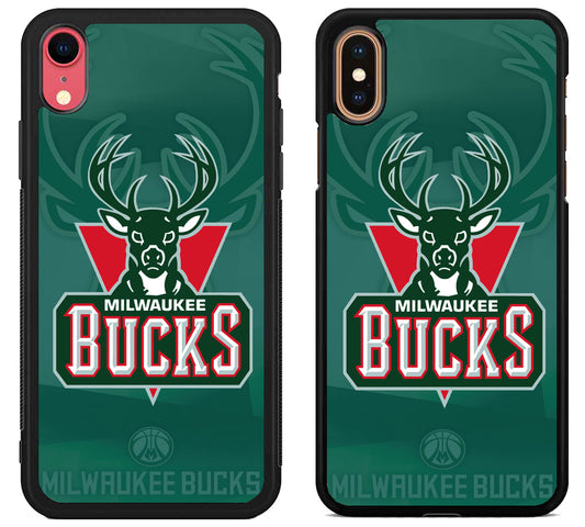 Milwaukee Bucks Background iPhone X | Xs | Xr | Xs Max Case
