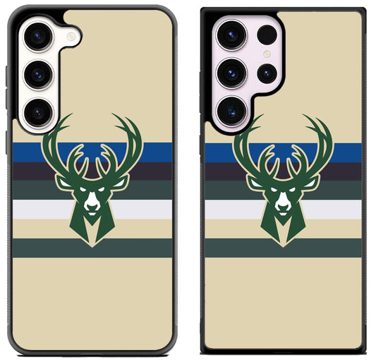 Milwaukee Bucks Stripe Samsung Galaxy S23 | S23+ | S23 Ultra Case
