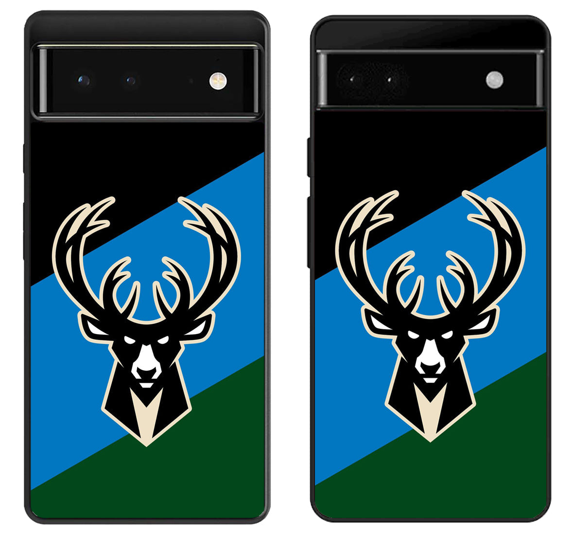 Milwaukee Bucks Tricolor Google Pixel 6 | 6A | 6 Pro Case