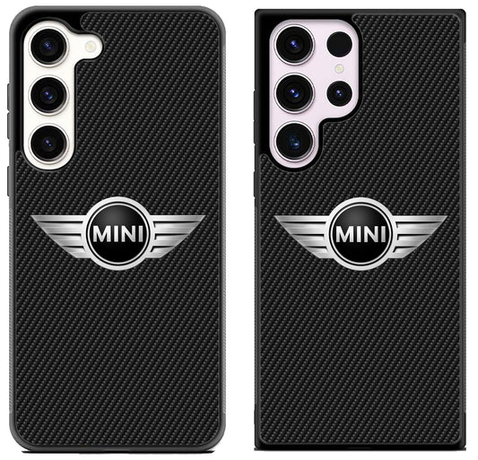 Mini Cooper Black Carbon Samsung Galaxy S23 | S23+ | S23 Ultra Case