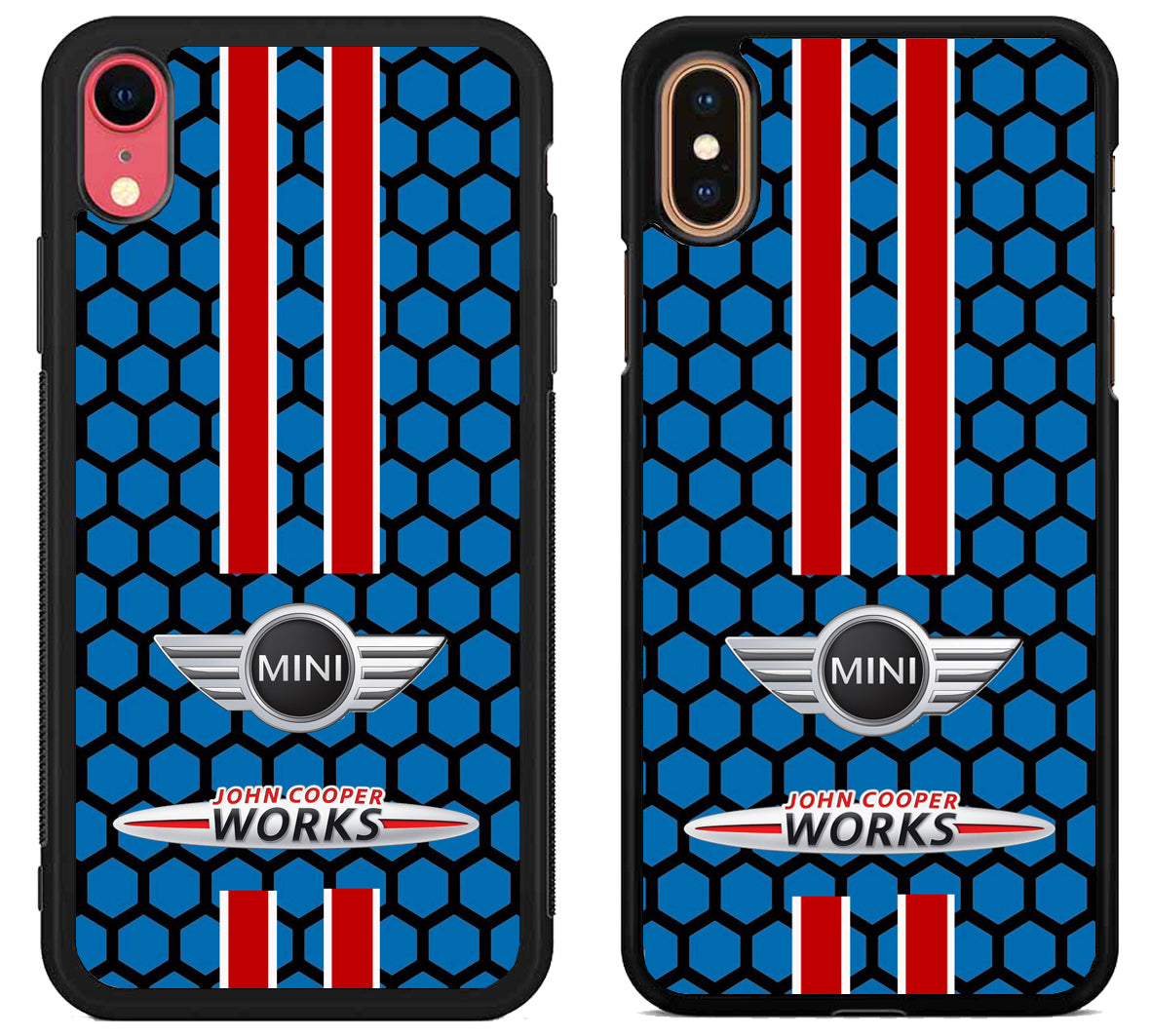 Mini Cooper Blue Hexagon iPhone X | Xs | Xr | Xs Max Case
