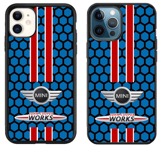 Mini Cooper Blue Hexagon iPhone 11 | 11 Pro | 11 Pro Max Case