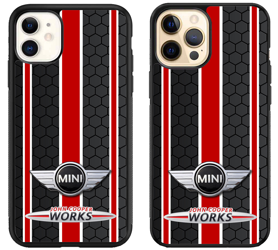 Mini Cooper Stripe iPhone 12 | 12 Mini | 12 Pro | 12 Pro Max Case
