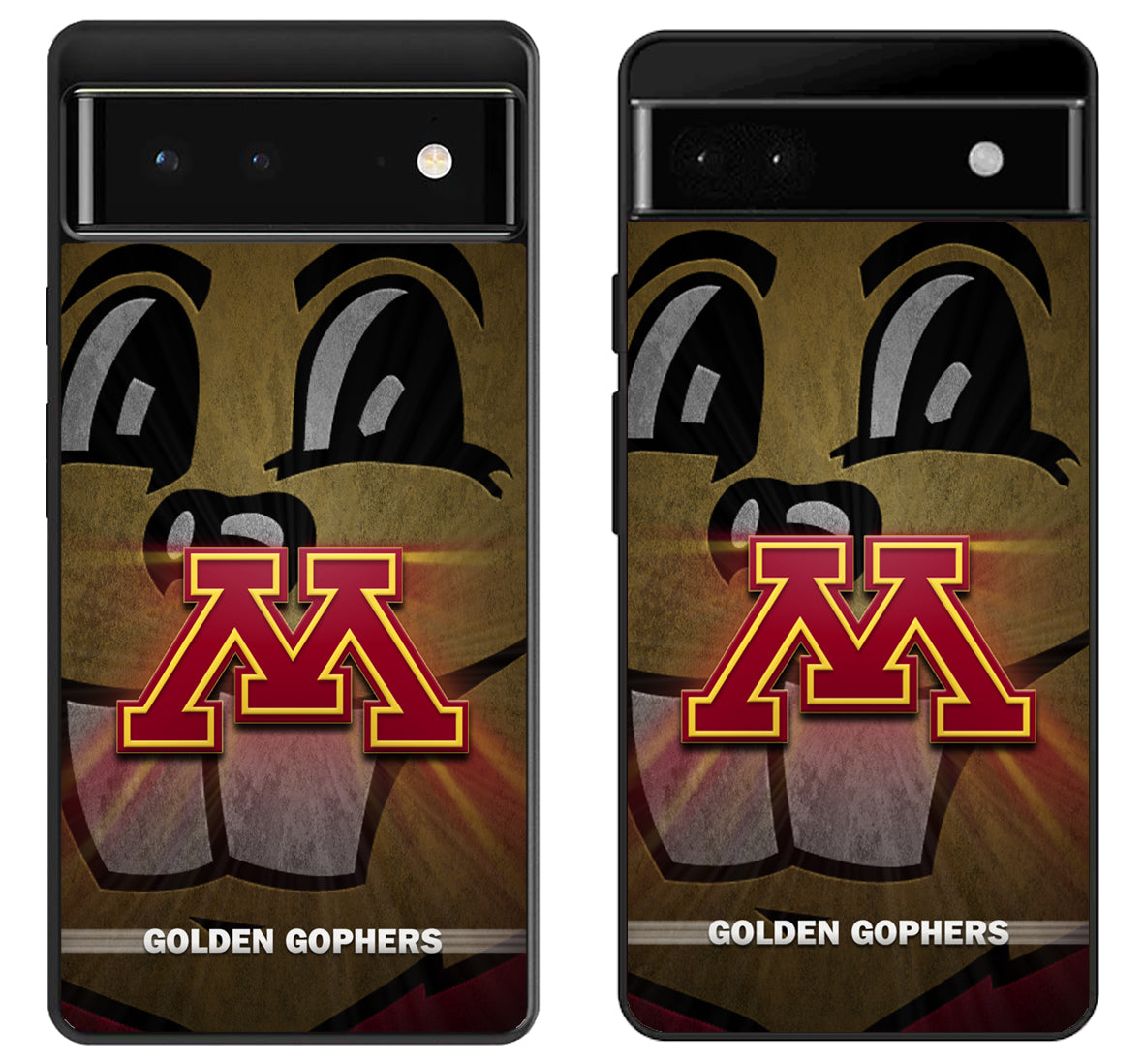 Minnesota Golden Gophers Background Google Pixel 6 | 6A | 6 Pro Case