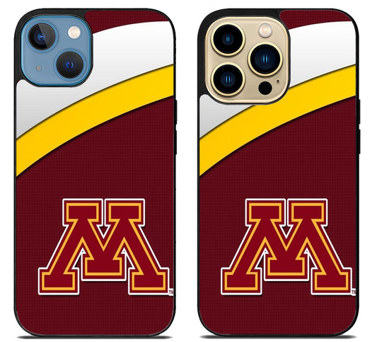 Minnesota Golden Gophers Logo iPhone 14 | 14 Plus | 14 Pro | 14 Pro Max Case