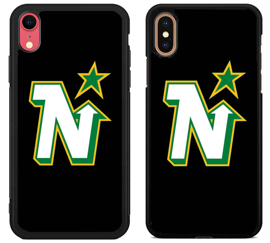Minnesota North Stars Black iPhone X | Xs | Xr | Xs Max Case
