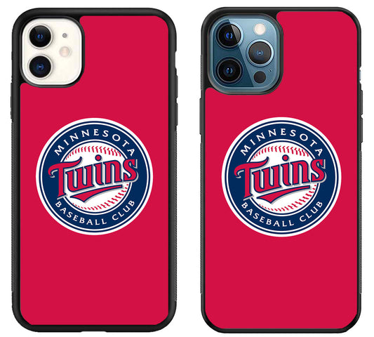 Minnesota Twins Baseball Logo Red iPhone 11 | 11 Pro | 11 Pro Max Case