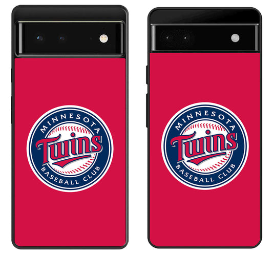 Minnesota Twins Baseball Red Google Pixel 6 | 6A | 6 Pro Case