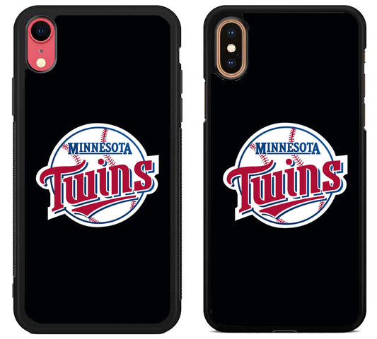 Minnesota Twins Black iPhone X | Xs | Xr | Xs Max Case