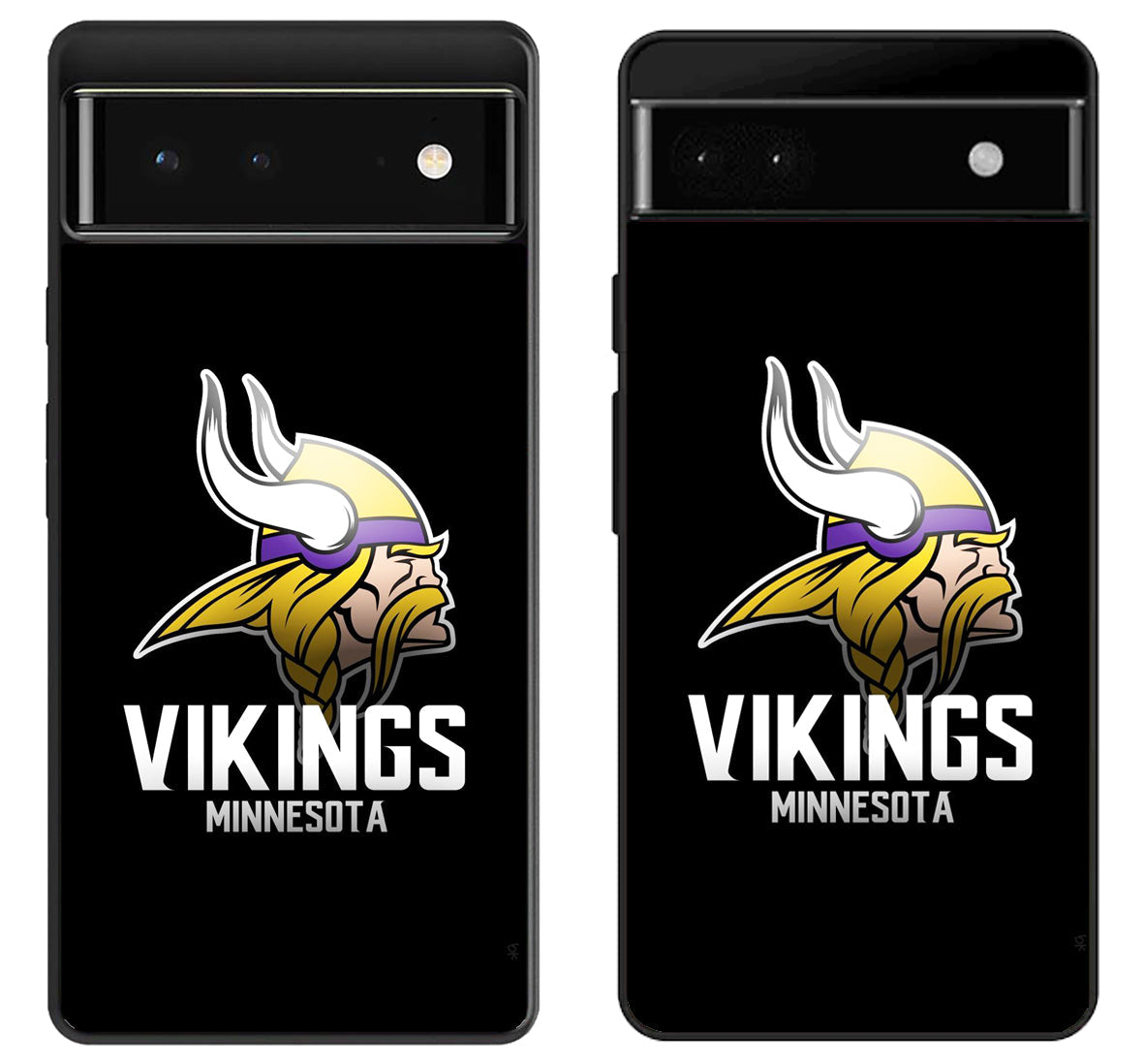 Minnesota Vikings Black Google Pixel 6 | 6A | 6 Pro Case