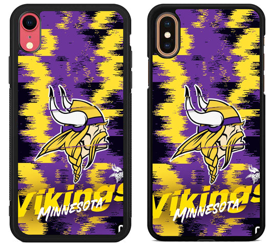 Minnesota Vikings Colorfull iPhone X | Xs | Xr | Xs Max Case