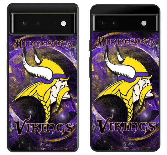 Minnesota Vikings Logo Google Pixel 6 | 6A | 6 Pro Case