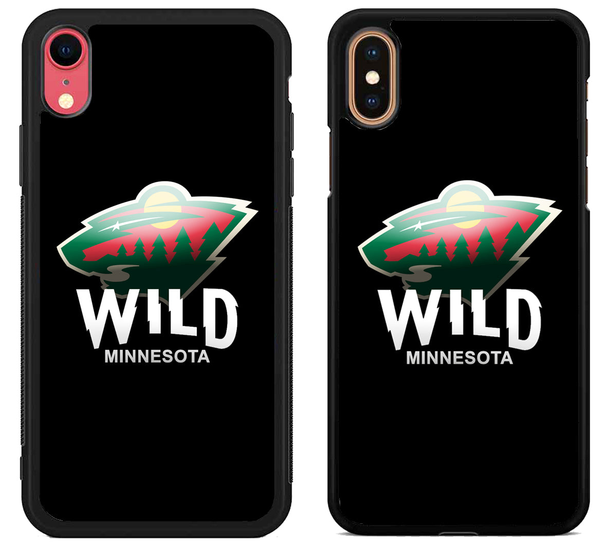 Minnesota Wild Black iPhone X | Xs | Xr | Xs Max Case