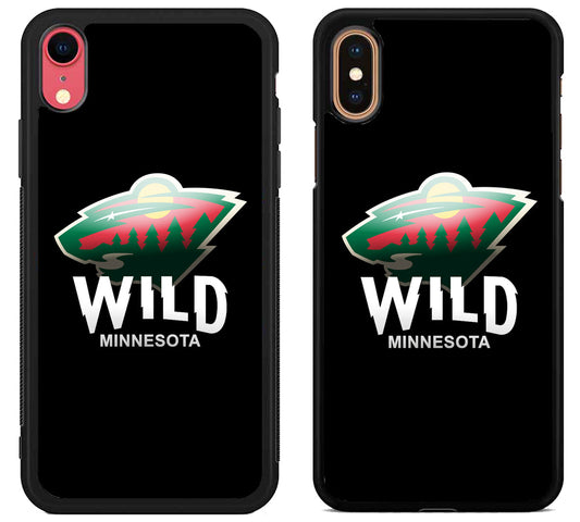 Minnesota Wild Black iPhone X | Xs | Xr | Xs Max Case