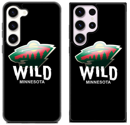 Minnesota Wild Black Samsung Galaxy S23 | S23+ | S23 Ultra Case
