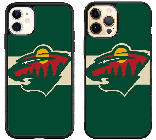 Minnesota Wild Logo iPhone 12 | 12 Mini | 12 Pro | 12 Pro Max Case