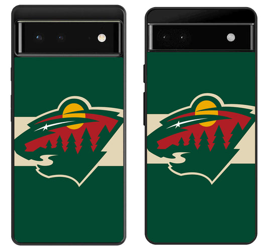 Minnesota Wild Logo Google Pixel 6 | 6A | 6 Pro Case