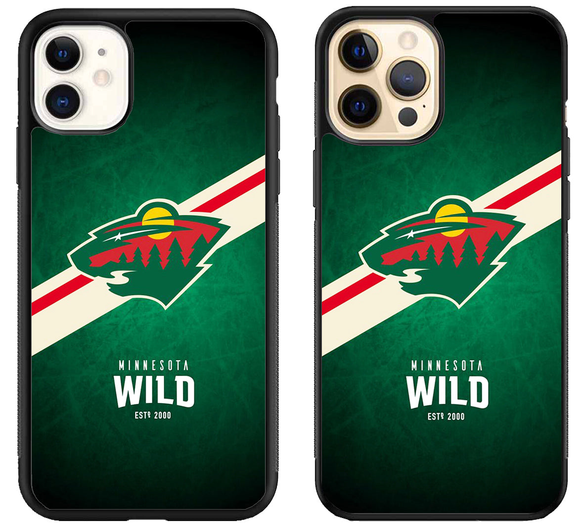 Minnesota Wild Logo iPhone 12 | 12 Mini | 12 Pro | 12 Pro Max Case