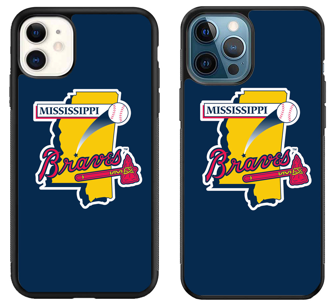 Mississippi Braves Logo iPhone 11 | 11 Pro | 11 Pro Max Case