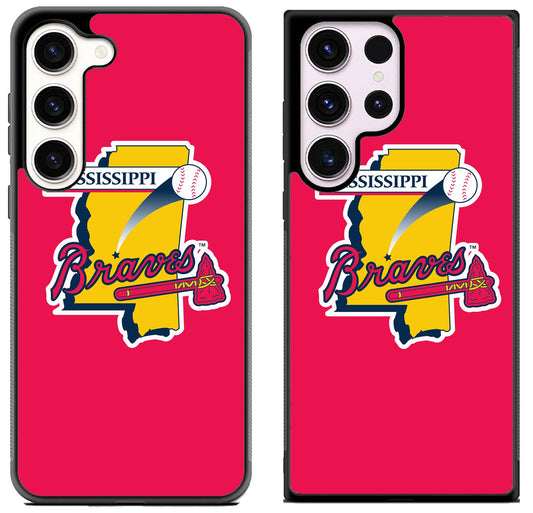 Mississippi Braves Red Samsung Galaxy S23 | S23+ | S23 Ultra Case