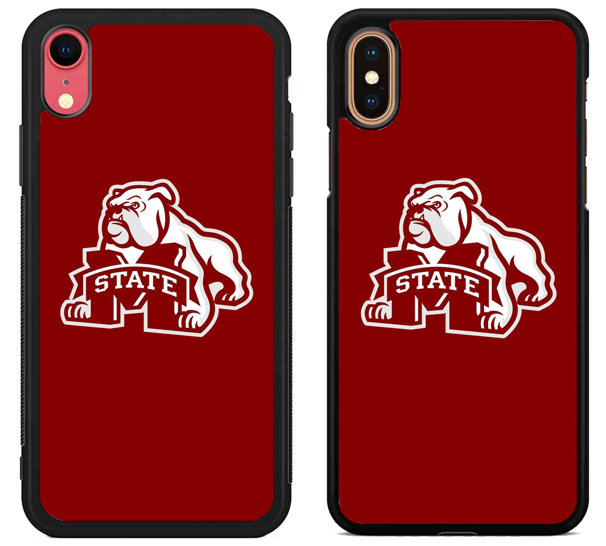 Mississippi State Bulldogs Red iPhone X | Xs | Xr | Xs Max Case