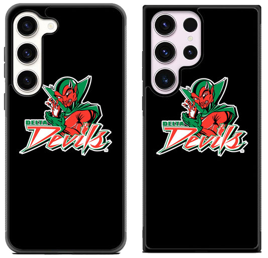 Mississippi Valley State Delta Devils Black Samsung Galaxy S23 | S23+ | S23 Ultra Case