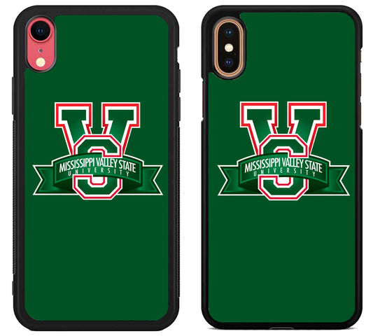 Mississippi Valley State University Logo iPhone X | Xs | Xr | Xs Max Case