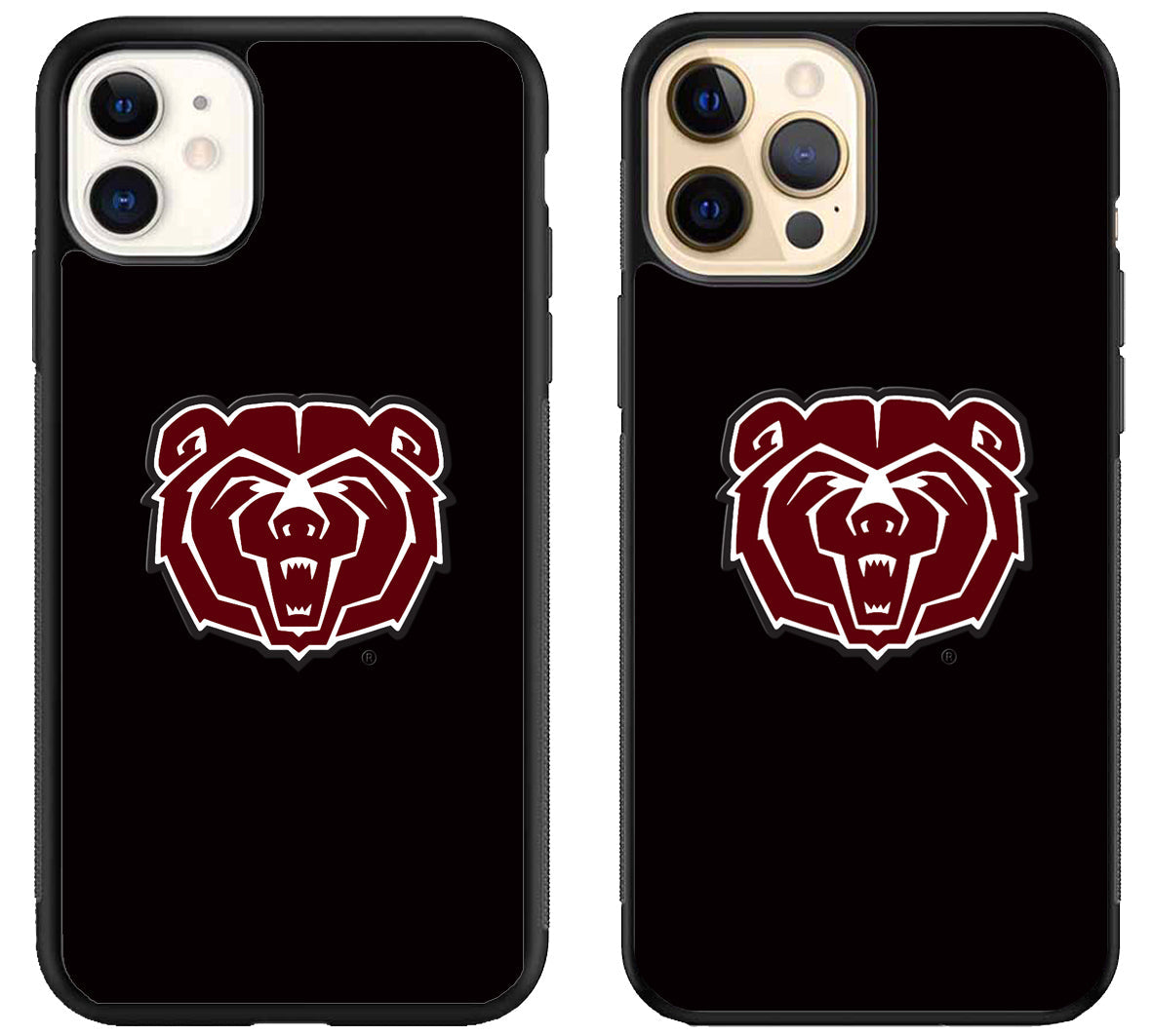 Missouri State Bears Logo iPhone 12 | 12 Mini | 12 Pro | 12 Pro Max Case