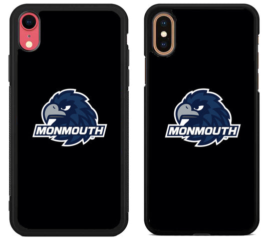 Monmouth Hawks Black iPhone X | Xs | Xr | Xs Max Case