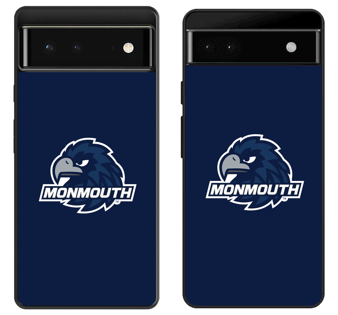 Monmouth Hawks Logo Google Pixel 6 | 6A | 6 Pro Case