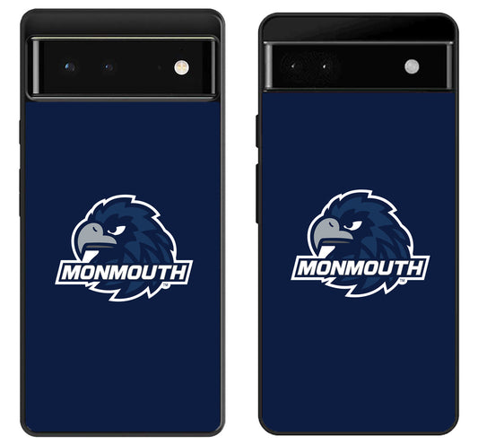 Monmouth Hawks Logo Google Pixel 6 | 6A | 6 Pro Case