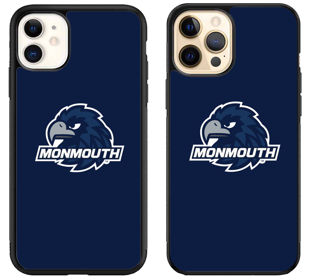 Monmouth Hawks Logo iPhone 12 | 12 Mini | 12 Pro | 12 Pro Max Case