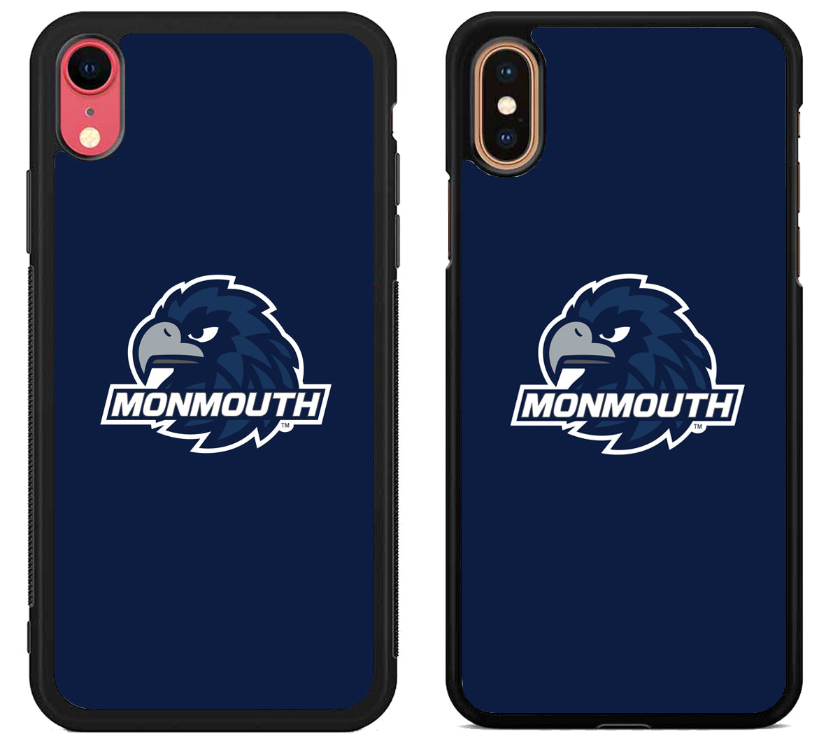 Monmouth Hawks Logo iPhone X | Xs | Xr | Xs Max Case