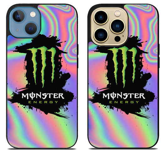 Monster Energy Holographic iPhone 14 | 14 Plus | 14 Pro | 14 Pro Max Case