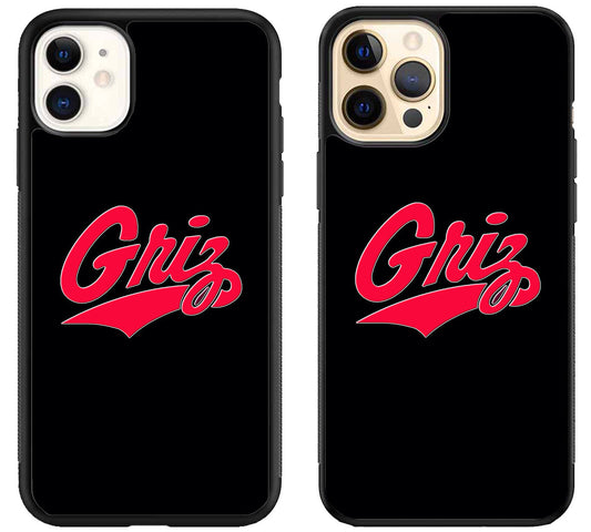 Montana Grizzlies Logo iPhone 12 | 12 Mini | 12 Pro | 12 Pro Max Case