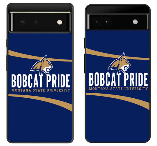 Montana State Bobcats Logo Google Pixel 6 | 6A | 6 Pro Case