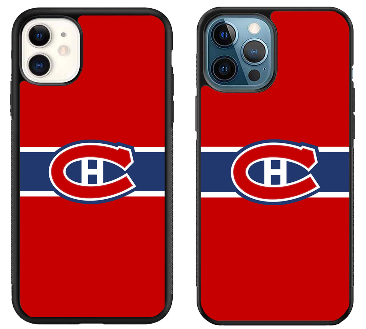 Montreal Canadiens Striped iPhone 11 | 11 Pro | 11 Pro Max Case