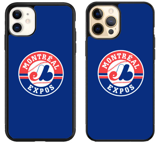 Montreal Expos Logo iPhone 12 | 12 Mini | 12 Pro | 12 Pro Max Case
