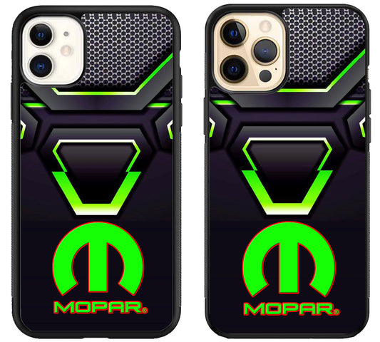 Mopar Green Logo iPhone 12 | 12 Mini | 12 Pro | 12 Pro Max Case