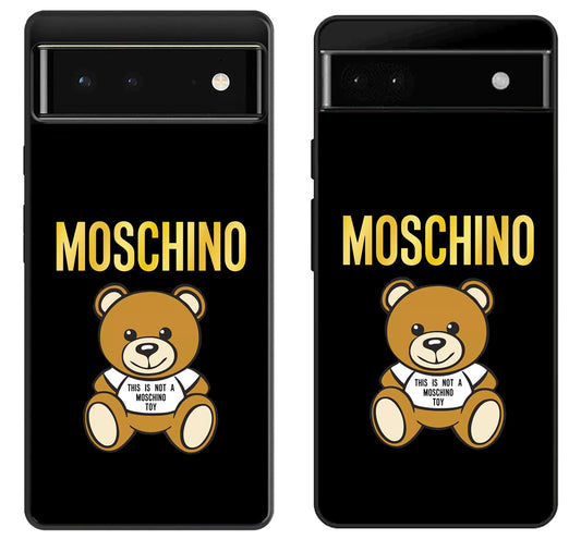 Moschino Logo Gold Google Pixel 6 | 6A | 6 Pro Case