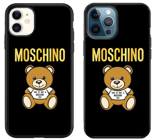 Moschino Logo Gold iPhone 11 | 11 Pro | 11 Pro Max Case