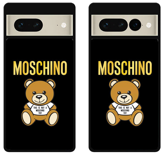 Moschino Logo Gold Google Pixel 7 | 7 Pro Case