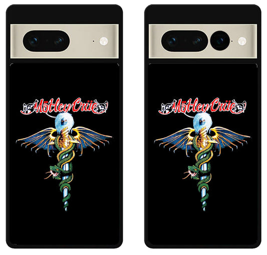 Motley Crue Black Google Pixel 7 | 7 Pro Case
